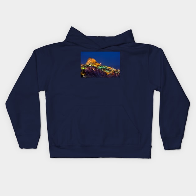 Thousand & one nights in Uchisar - Cappadocia Kids Hoodie by Cretense72